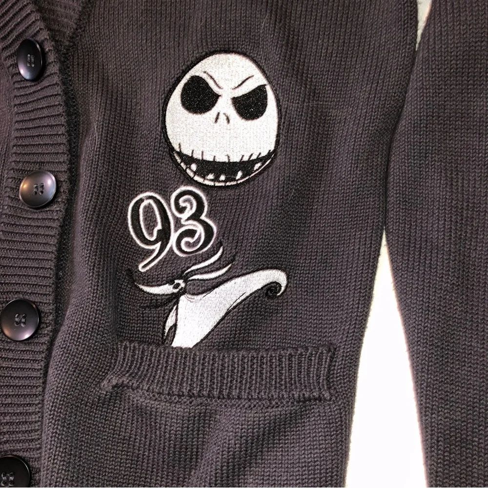 Disney Nightmare Before Christmas 25 Years Boyfriend Cardigan; Women’s XS, NWOT